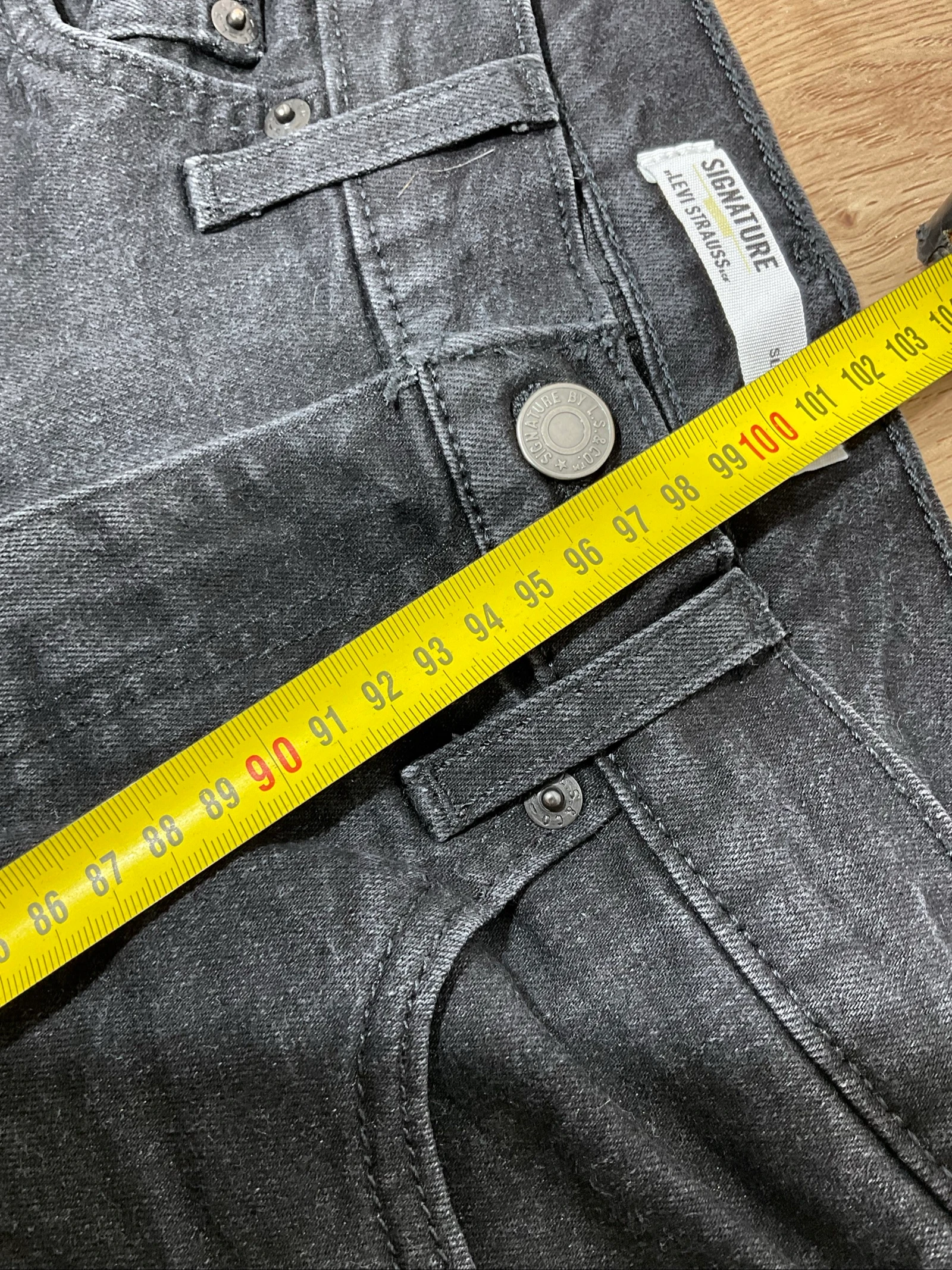 Jean Levi's Signature Slim W28 L32 Denim Noir lvh 258 – photo 12
